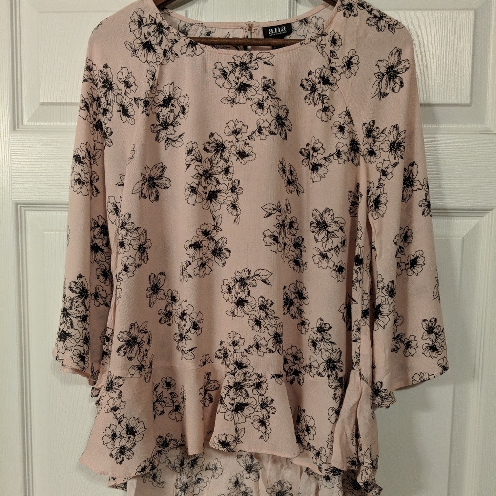 a.n.a floral top
